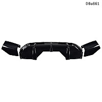 Тунинг дифузьор за задна броня BMW X6 F16 M (2014-2019) - DBa861